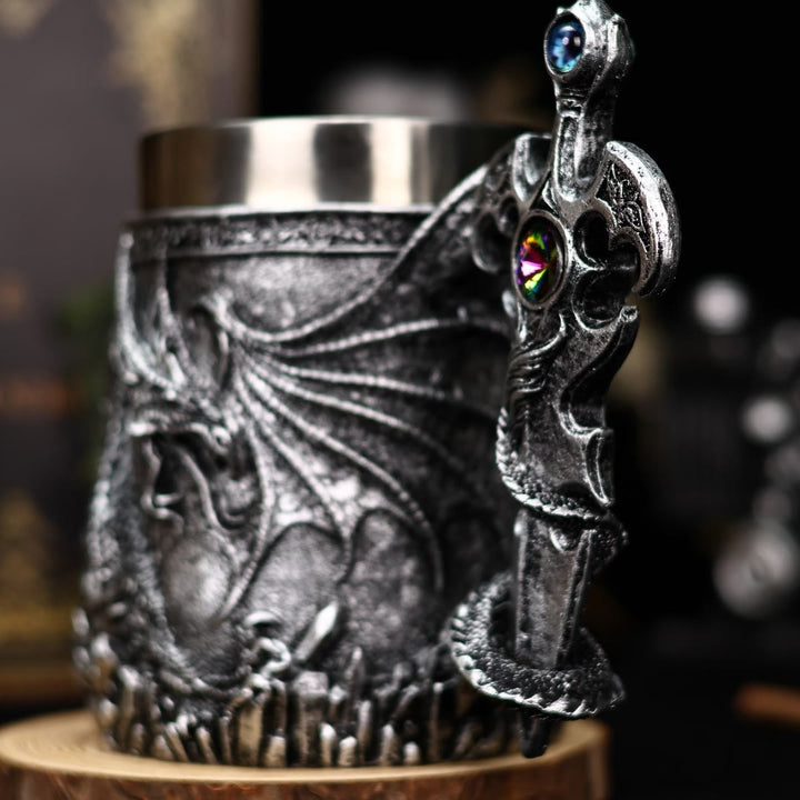 WorldNorse Tasse mit Nordischer Drache