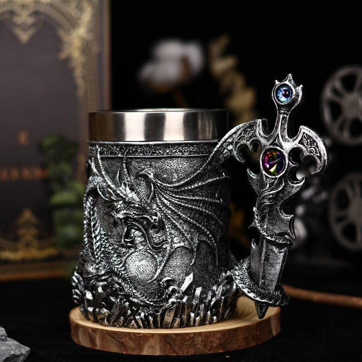 WorldNorse Tasse mit Nordischer Drache