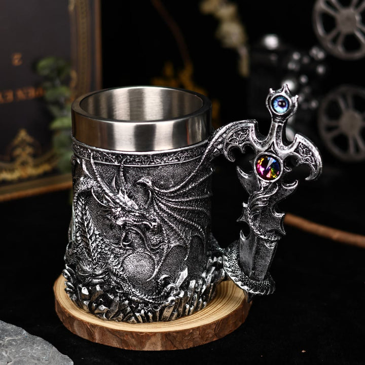 WorldNorse Tasse mit Nordischer Drache