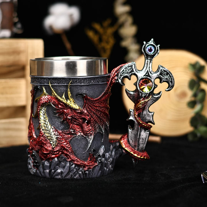 WorldNorse Tasse mit Nordischer Drache