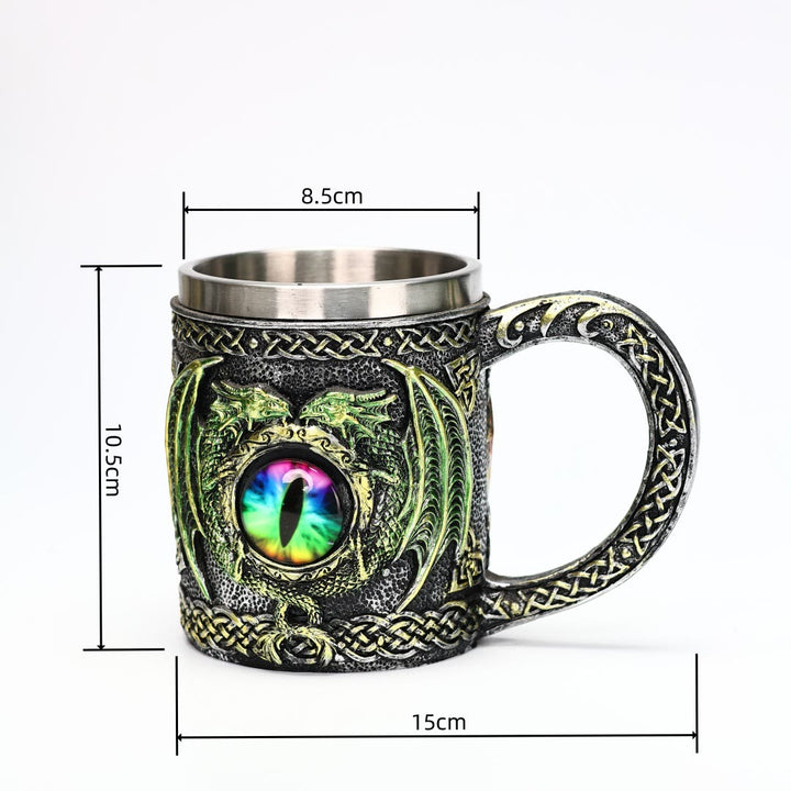 WorldNorse Celtic Fly Drachenauge Tasse