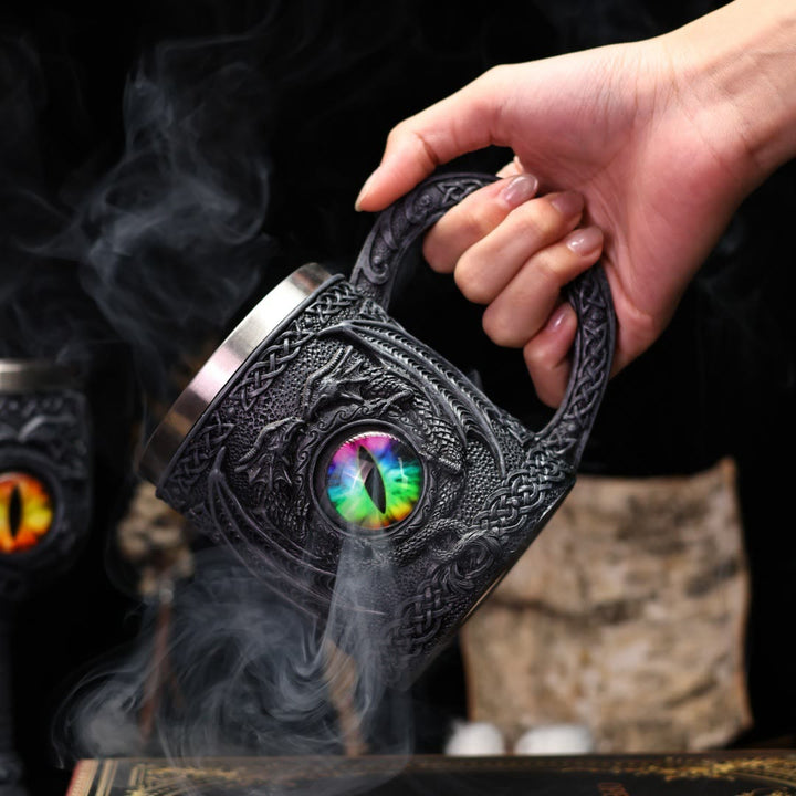 WorldNorse Celtic Fly Drachenauge Tasse