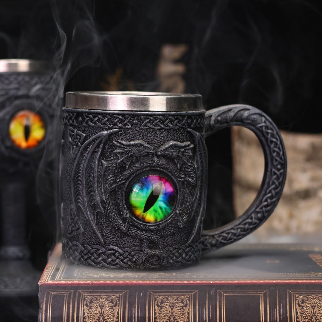 WorldNorse Celtic Fly Drachenauge Tasse