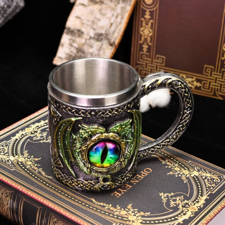 WorldNorse Celtic Fly Drachenauge Tasse