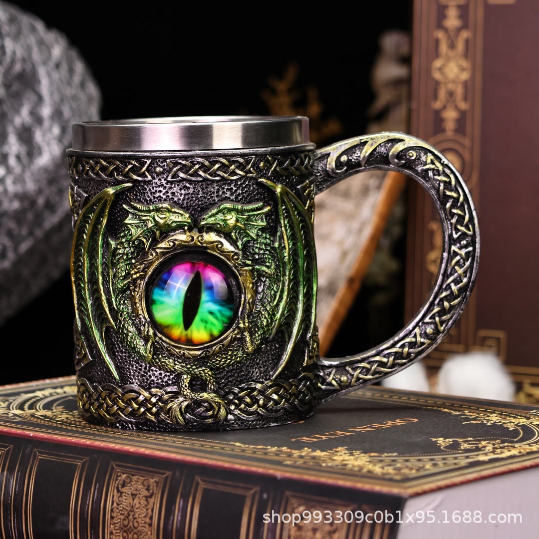 WorldNorse Celtic Fly Drachenauge Tasse