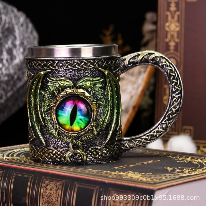 WorldNorse Celtic Fly Drachenauge Tasse