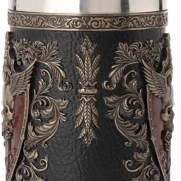 WorldNorse Schwert Schild Tod Grim Tasse
