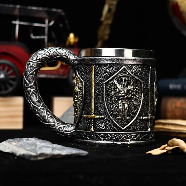 WorldNorse Mittelalterlicher Ritterschwertbecher