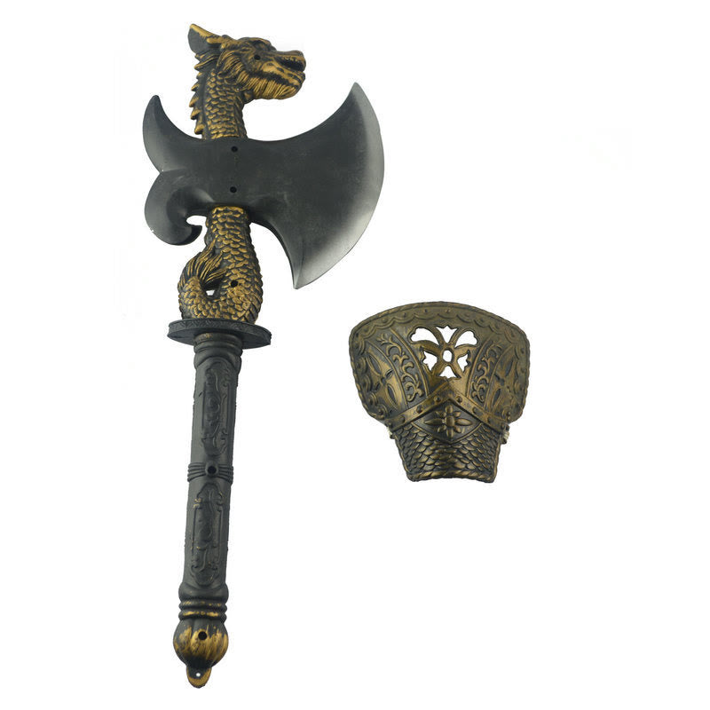 WorldNorse Wikinger-Drachenaxt-Handgelenk-Requisiten