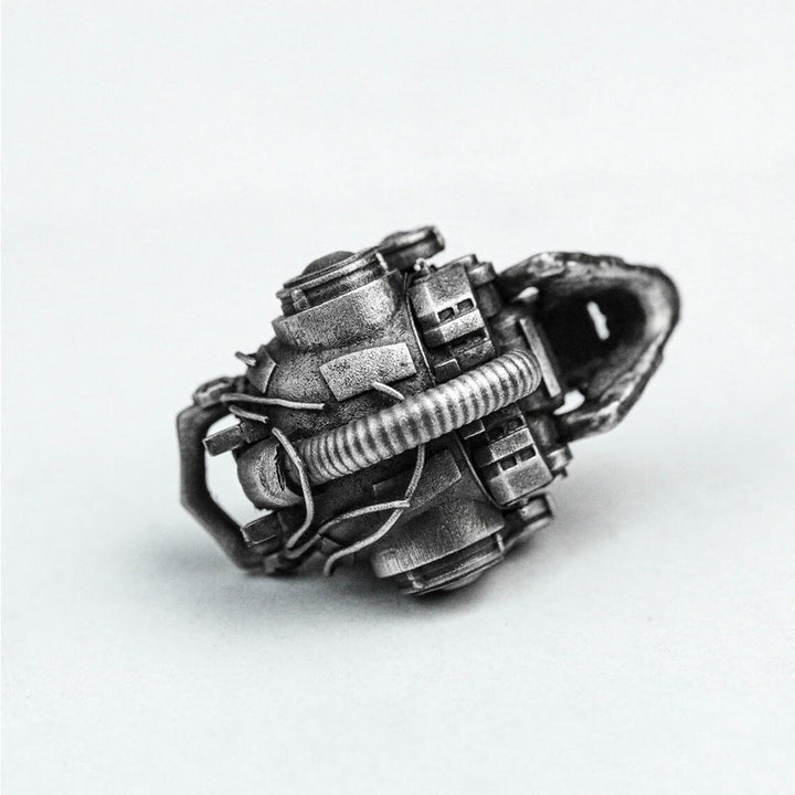 WorldNordische mechanische Totenkopf-Halskette