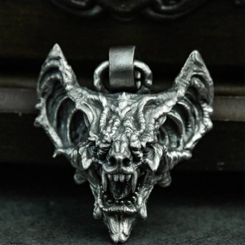 WorldNorse Fledermaus Dämon Tier Halskette