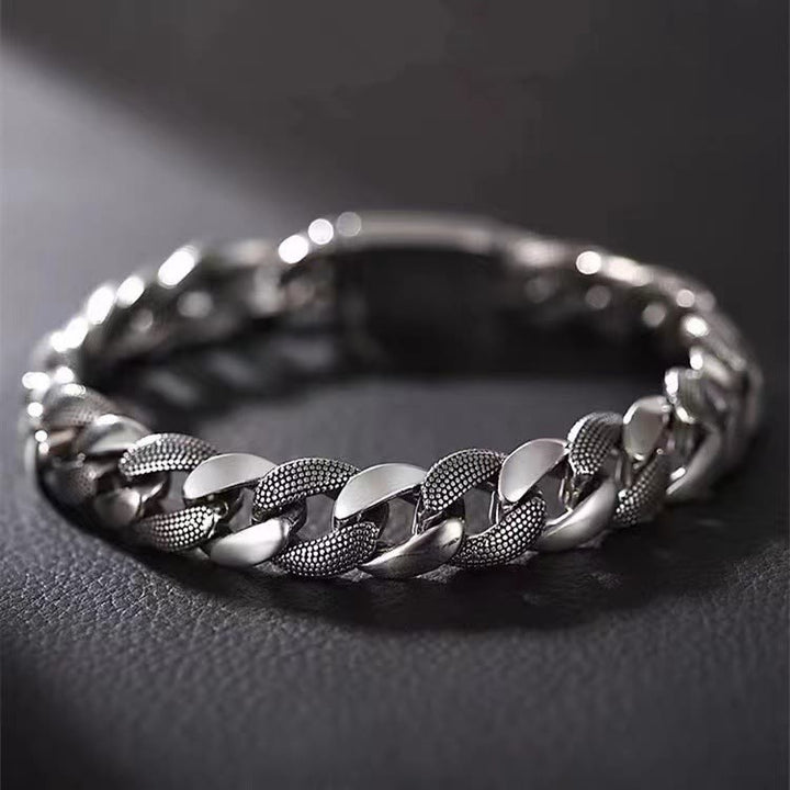 WorldNorse Klassisches Dominant Kubanisches Armband