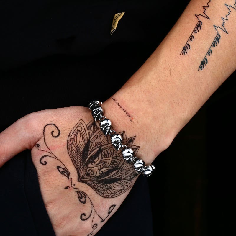 WorldNorse Gothic Dämonenschädel-Armband
