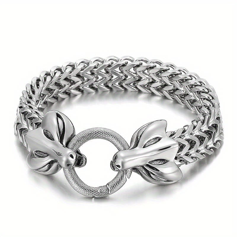 WorldNorse Fuchs- Wolf Kopf-Maskenarmband