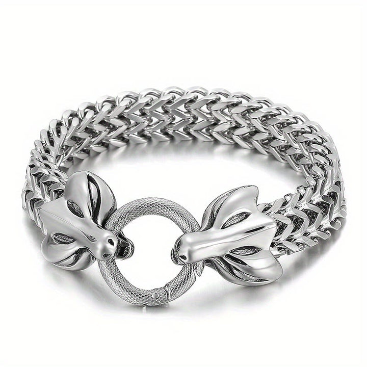 WorldNorse Fuchs- Wolf Kopf-Maskenarmband