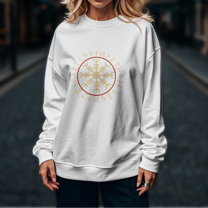 WorldNorse Helm der Ehrfurcht mit Rune Sweatshirt - image 17