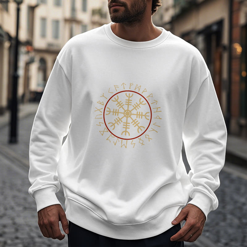 WorldNorse Helm der Ehrfurcht mit Rune Sweatshirt - image 14
