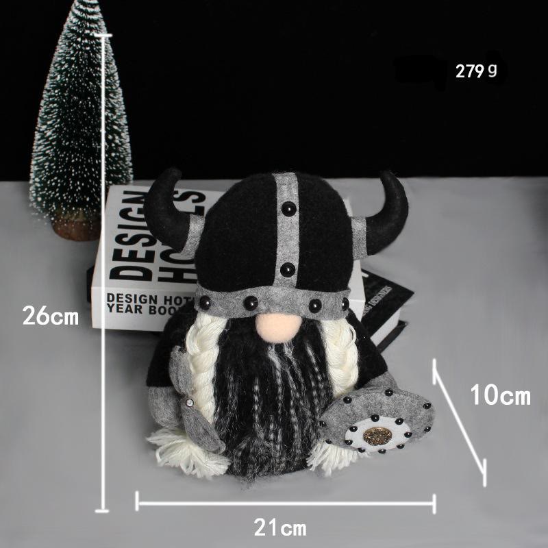 WorldNorse Gnome Nordischer Krieger Plüsch