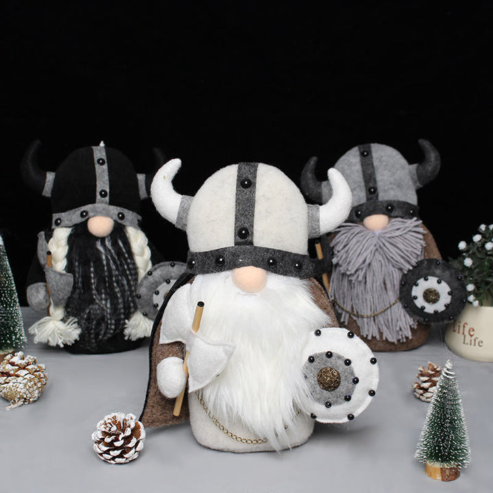WorldNorse Gnome Nordischer Krieger Plüsch