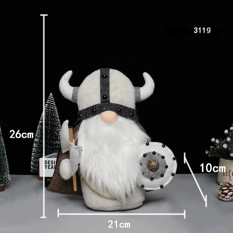 WorldNorse Gnome Nordischer Krieger Plüsch