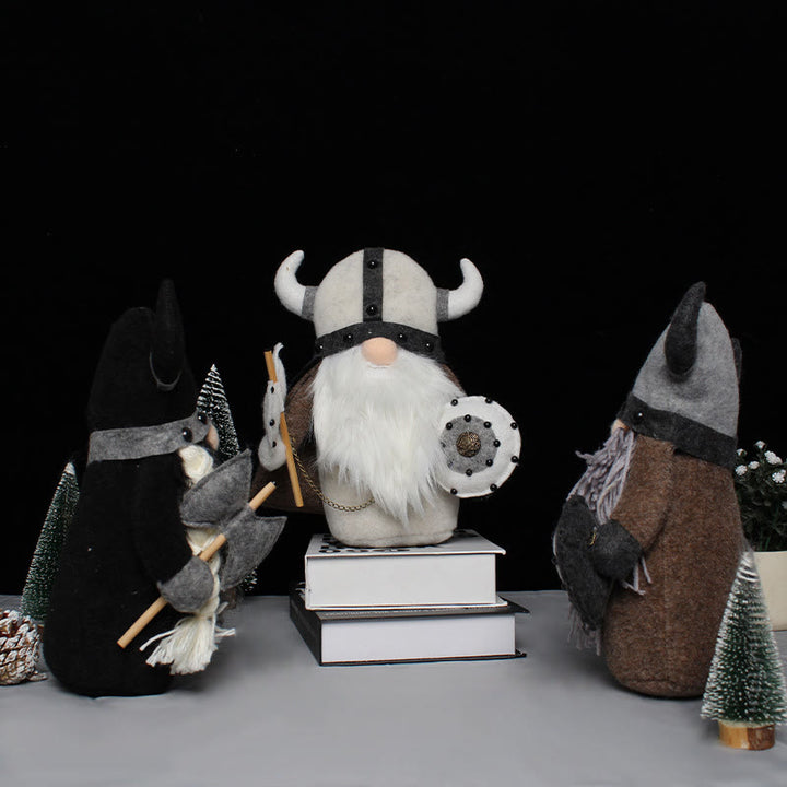 WorldNorse Gnome Nordischer Krieger Plüsch