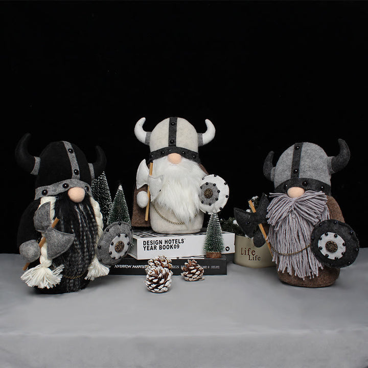 WorldNorse Gnome Nordischer Krieger Plüsch