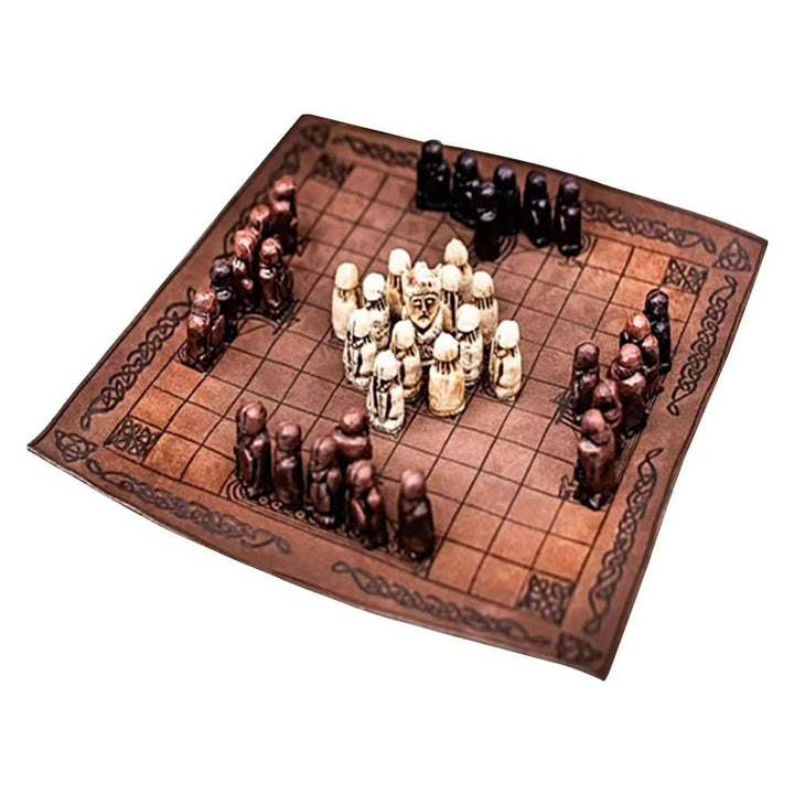 WorldNordisches traditionelles Wikinger-Hnefatafl-Spiel