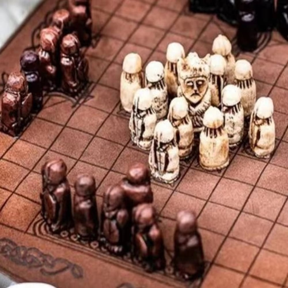 WorldNordisches traditionelles Wikinger-Hnefatafl-Spiel