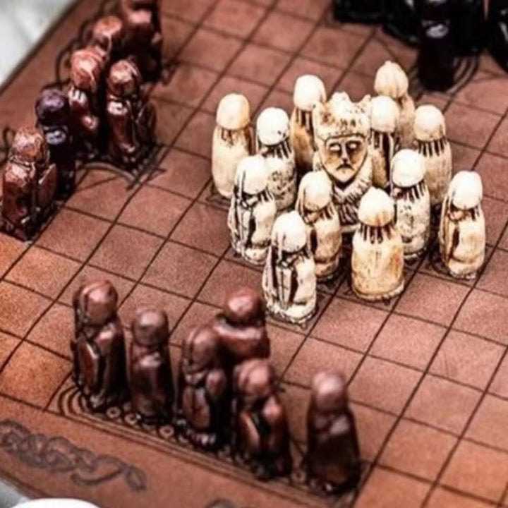 WorldNordisches traditionelles Wikinger-Hnefatafl-Spiel