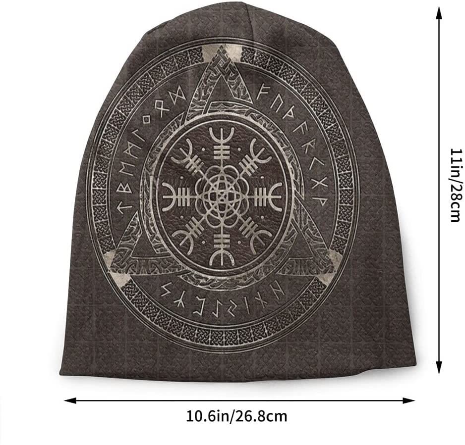 WorldNorse Viking Rune Ägischjalmur Beanie