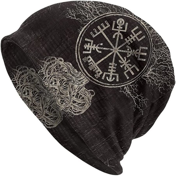 Worldnorse Vegvisir Baum des Lebens Beanie