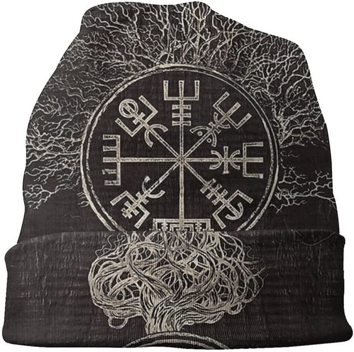 Worldnorse Vegvisir Baum des Lebens Beanie