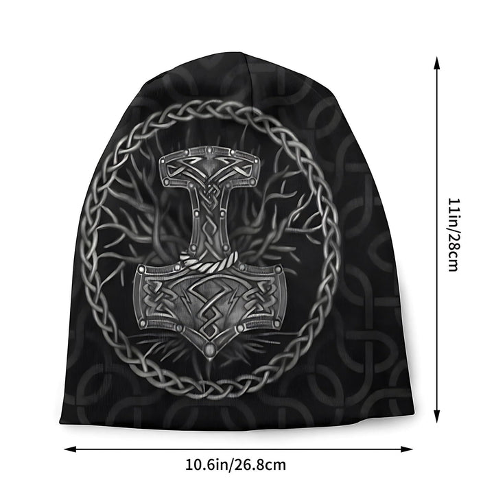 WorldNorse Mjölnir Keltischer Knoten Beanie