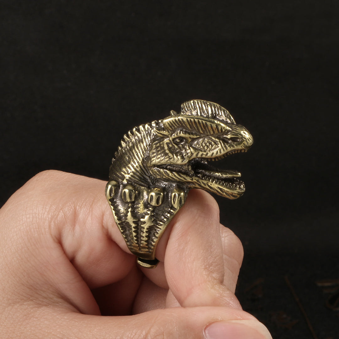 WorldNorse Warcraft Tyrannosaurus Drachenkopfring