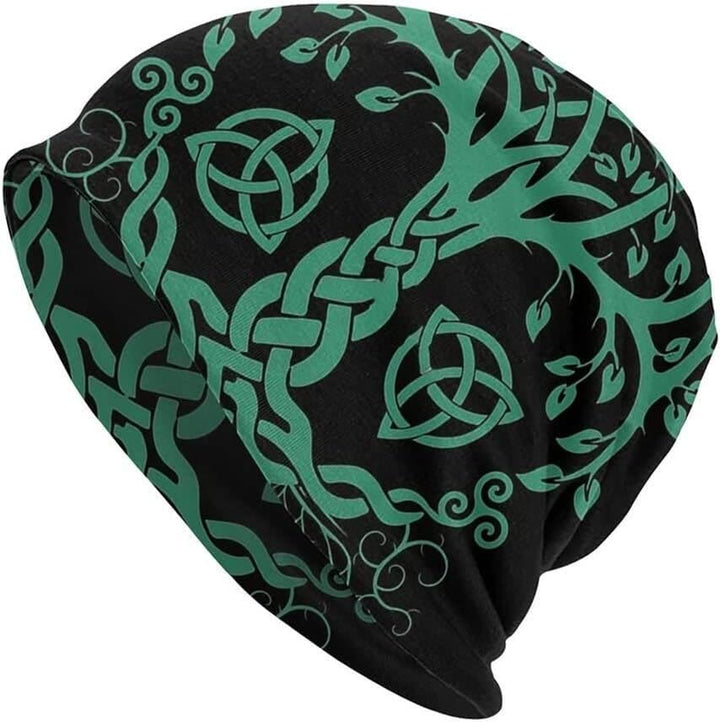 WorldNorse Baum des Lebens Triquetra Beanie