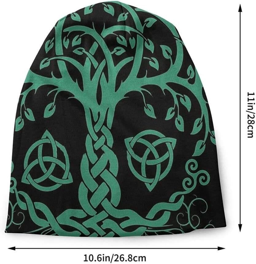 WorldNorse Baum des Lebens Triquetra Beanie