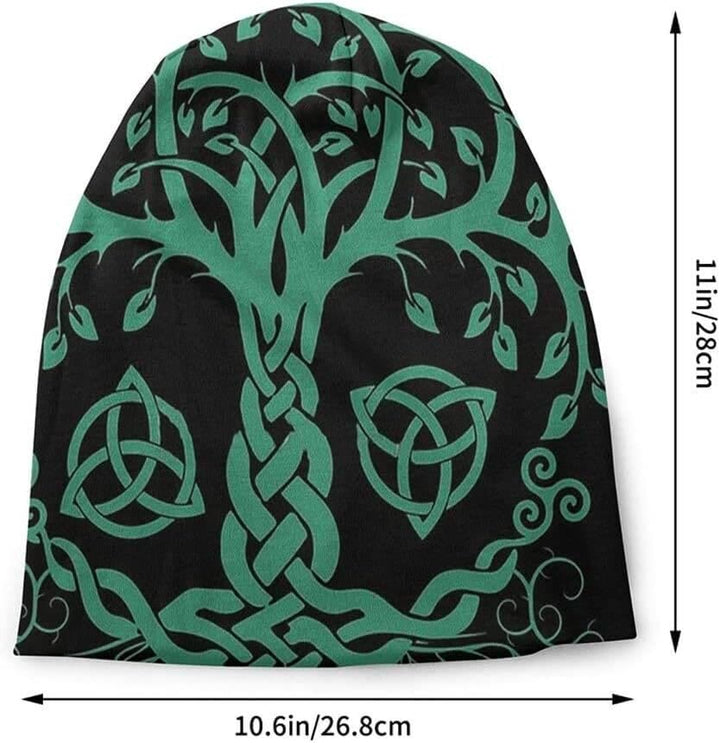 WorldNorse Baum des Lebens Triquetra Beanie