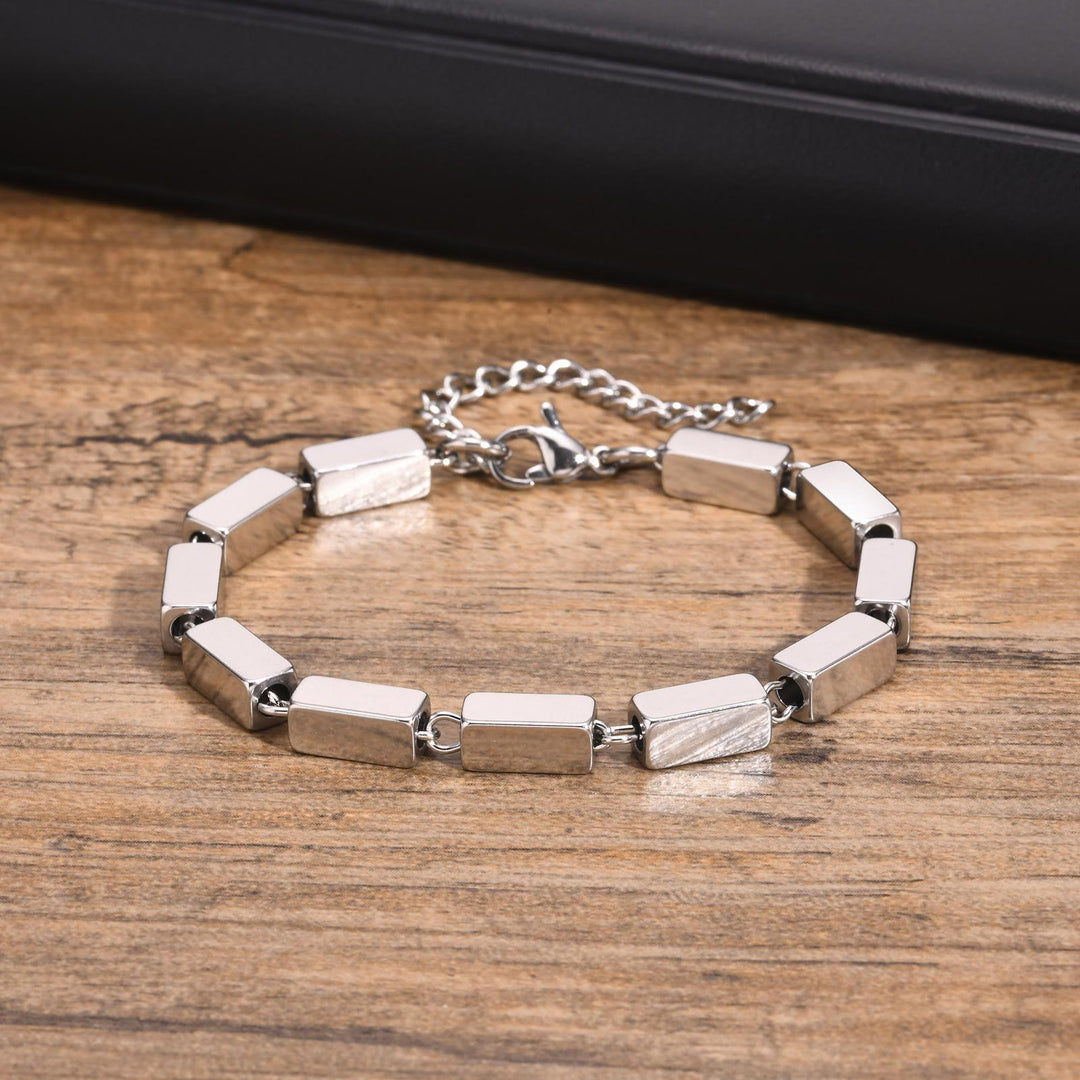 WorldNorse Punk-Armband aus Edelstahl