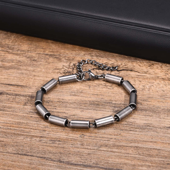 WorldNorse Punk-Armband aus Edelstahl