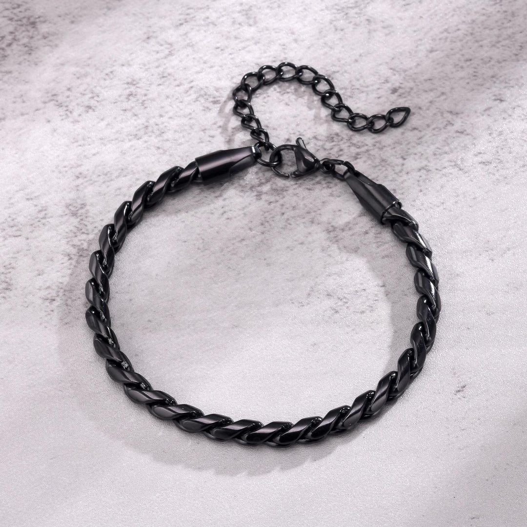 WorldNorse Punk-Armband aus Edelstahl
