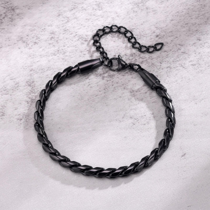 WorldNorse Punk-Armband aus Edelstahl