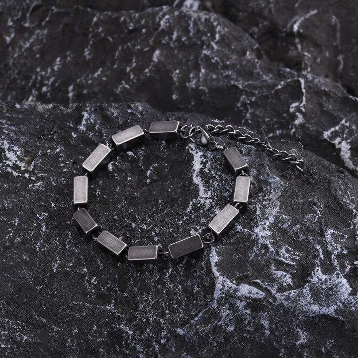 WorldNorse Punk-Armband aus Edelstahl