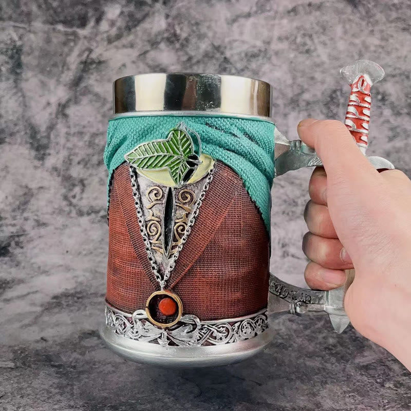 WorldNorse – Becher mit mittelalterlichem Schwert