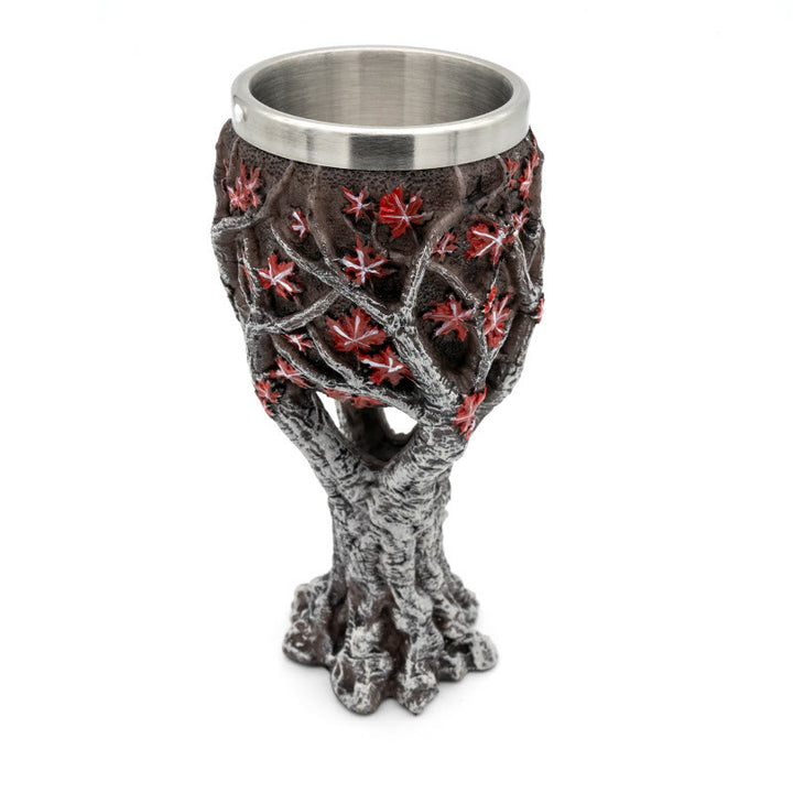 WorldNorse Weirwood Yggdrasil Totenkopf Kelch