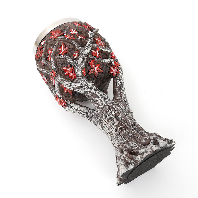 WorldNorse Weirwood Yggdrasil Totenkopf Kelch