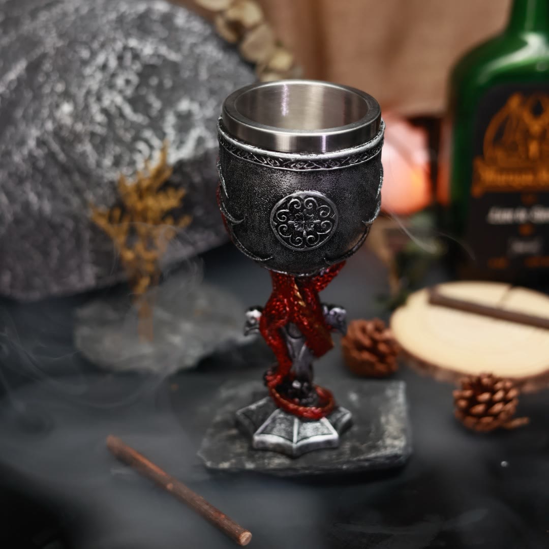 WorldNorse Nordischer Fliegendrachen-Schwertkelch