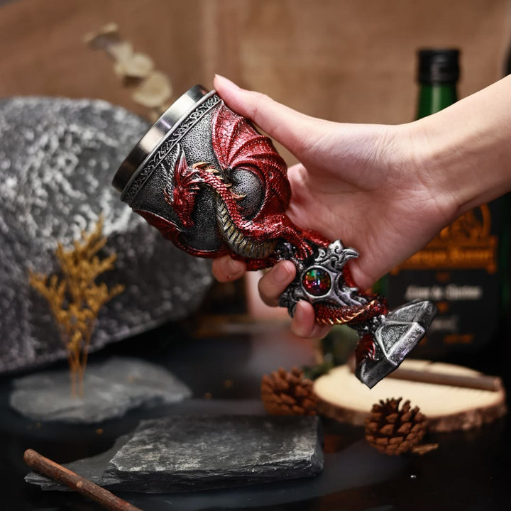 WorldNorse Nordischer Fliegendrachen-Schwertkelch