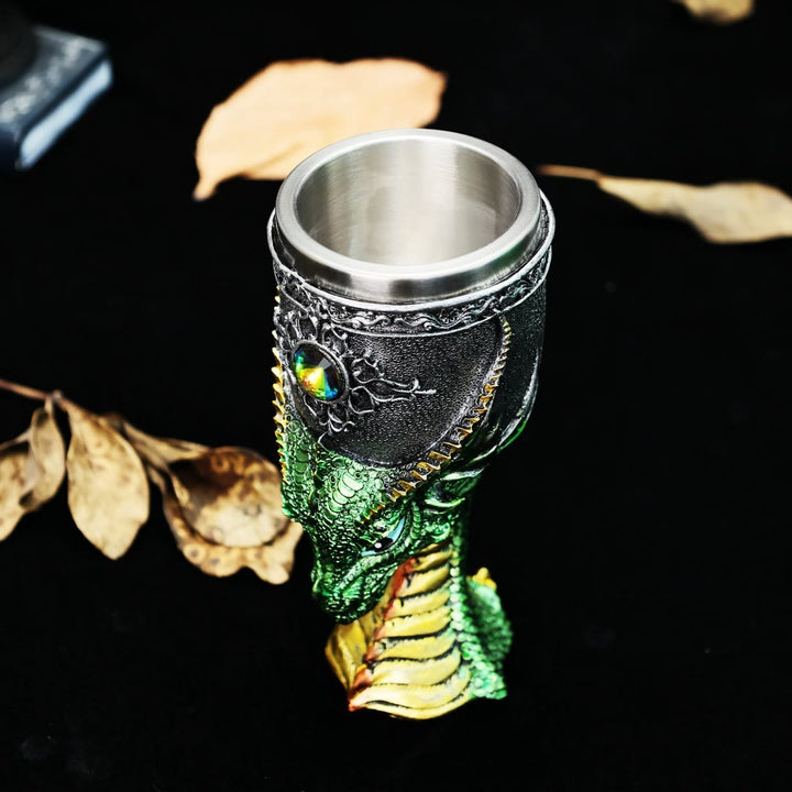 WorldNorse Kelch Drachenkopf Flasche Kelch