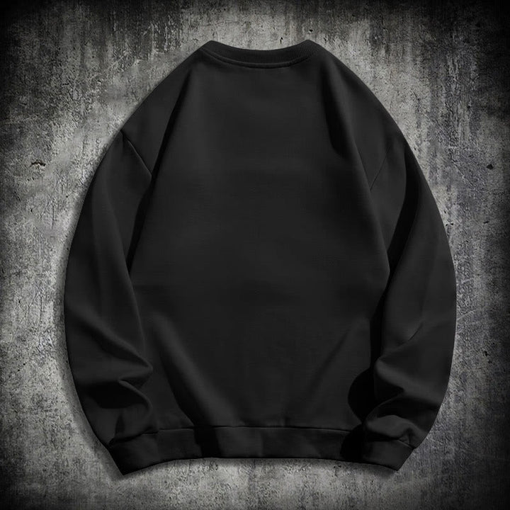 WorldNorse Raven mit Vegvisir Runen Valknut Sweatshirt - image 1