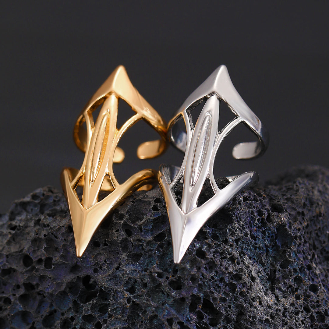 WorldNordischer Zepter-Ring mit heiligem Symbol - image 8